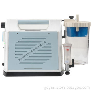 Manual Electric Medical Suction Machine with Plastic and Steel Components